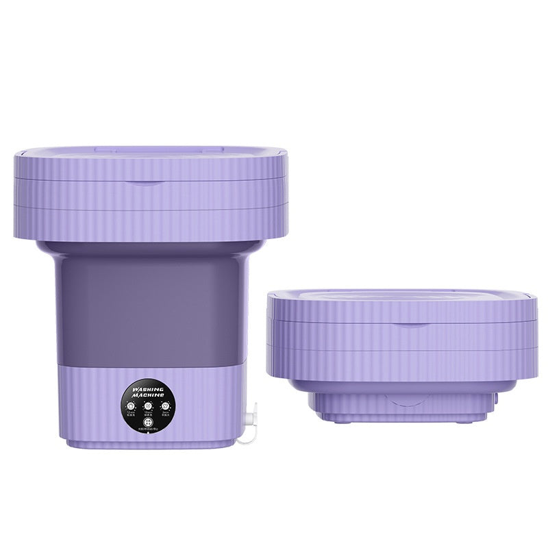 غسالة صغيرة قابلة للطي للملابس الصغيرة